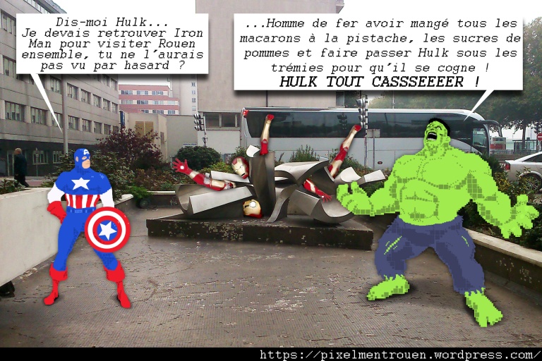 Avengers et super heros Rouen avant tout